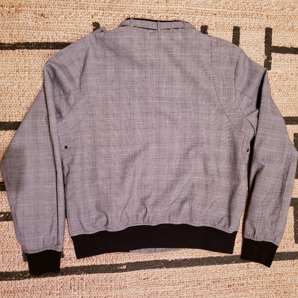 Members Only Style Plaid Jacket - Picture 2 of 2